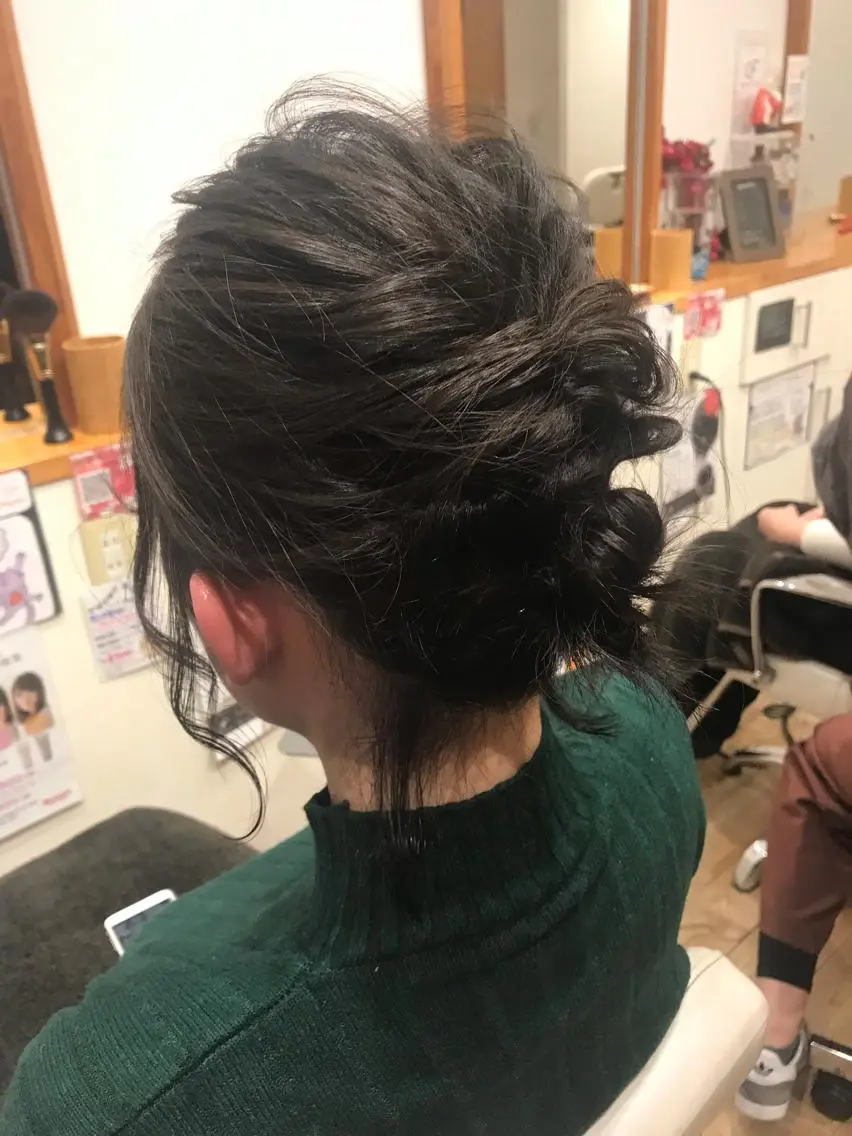 ミディアム カット トリートメント アザマ　ヤスカツ _rosso 川口のヘアスタイル