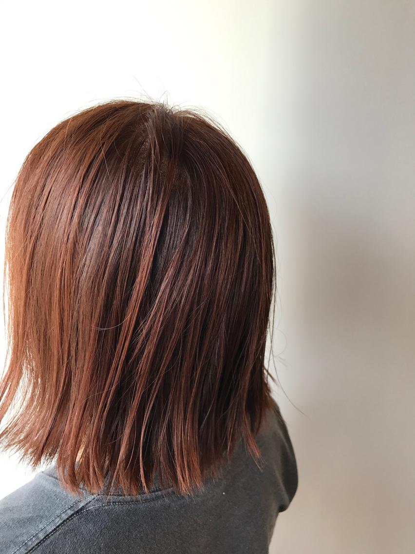 ミディアム カラー オレンジ 【代表】笹沼 涼平のヘアスタイル