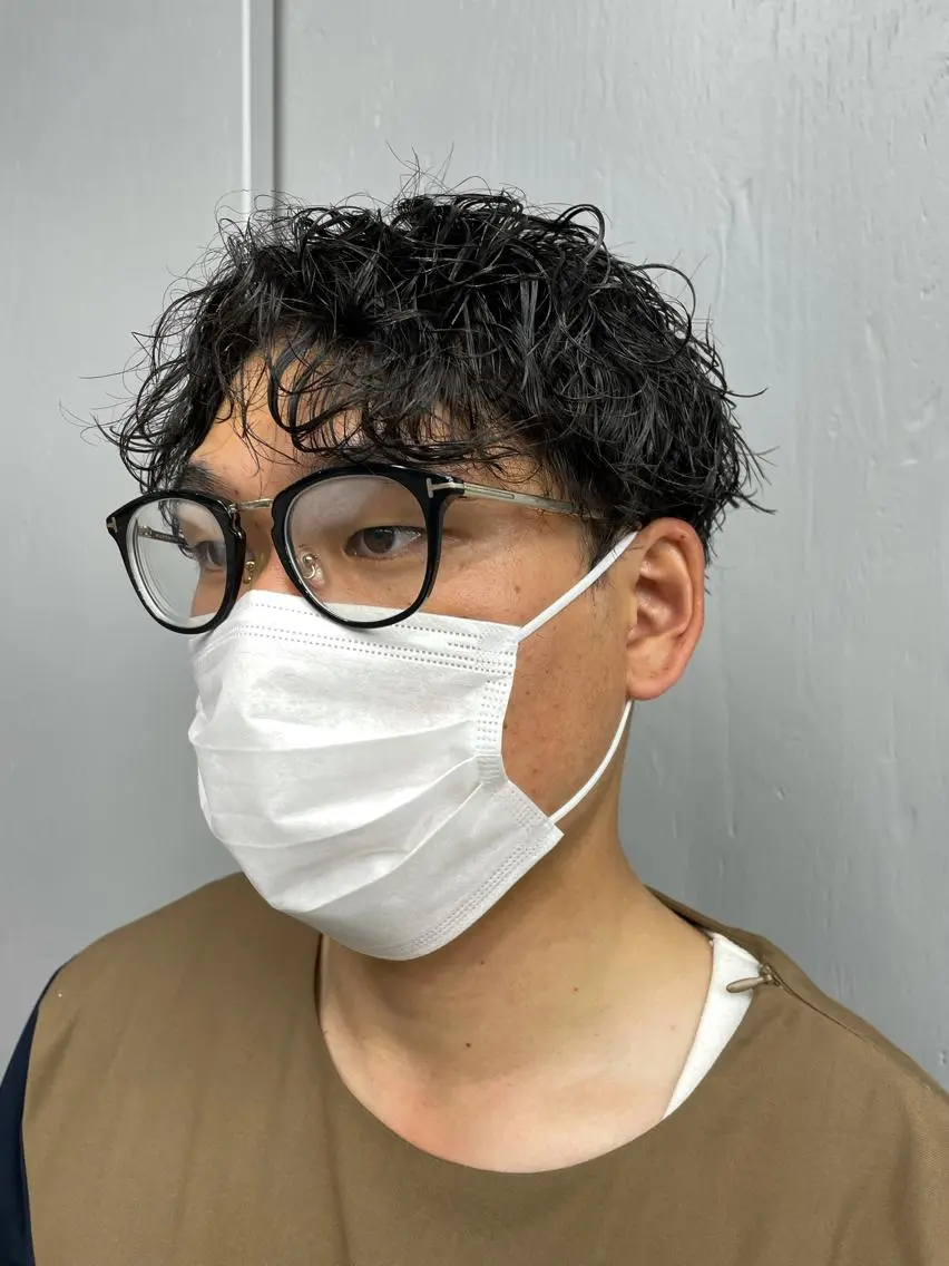 ショート カラー パーマ メンズ 🍃メンズヘア🍃 セヤシュウヘイのヘアスタイル