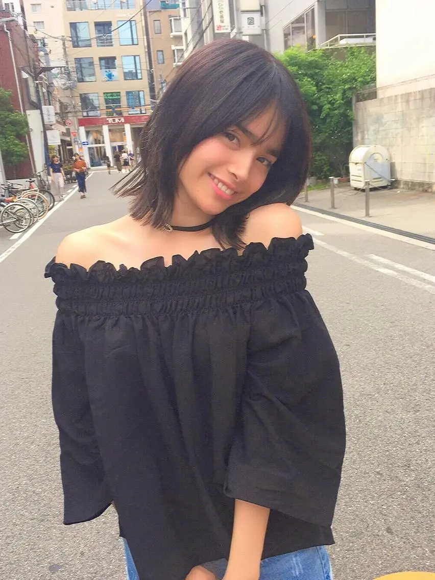 ショート カラー ヘアアレンジ 柔らか垢抜けｶﾗｰと ｶｯﾄ🫧ASUKAのヘアスタイル