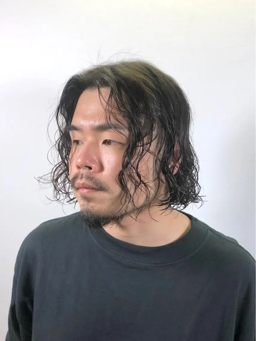 パーマ メンズ メンズパーマ メンズスパイラルパーマ スパイラルパーマ 💈メンズカット💈 No.1💈坂元のヘアスタイル