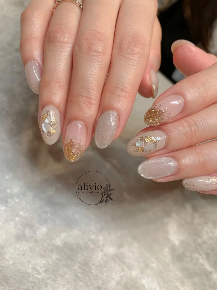 ネイル ハンドネイル nail salon alivioのネイルデザイン