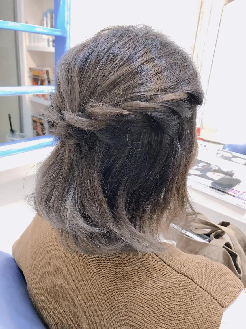 ミディアム カラー ヘアカラー メンズパーマ/ エクステ🌞セナのヘアスタイル