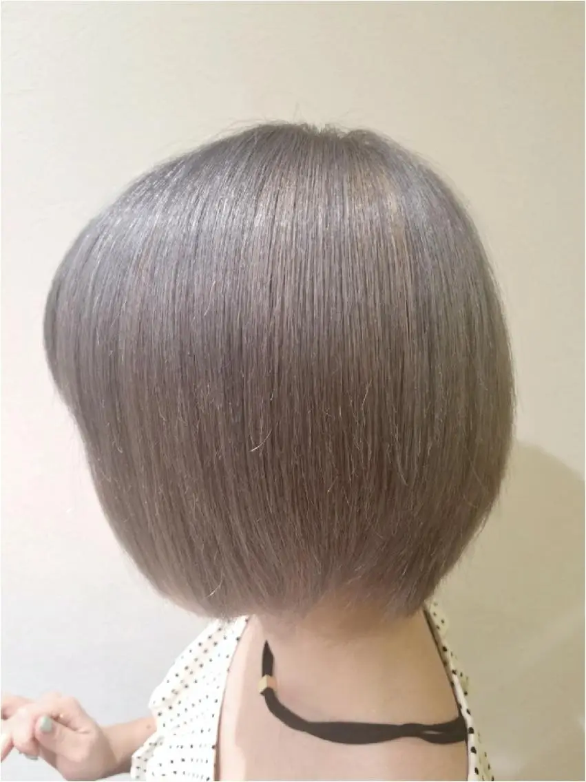 ショート ヘアアレンジ カラー バイオレットカラー 【髪質改善美容師】t occa茨木篠原健太のヘアスタイル