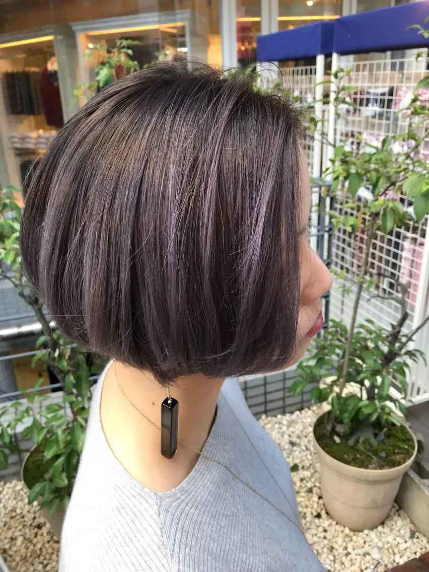 ショート カラー パーマ ヘアアレンジ メンズ キッズ ネイル マツエク・マツパ 神山 昌子のヘアスタイル
