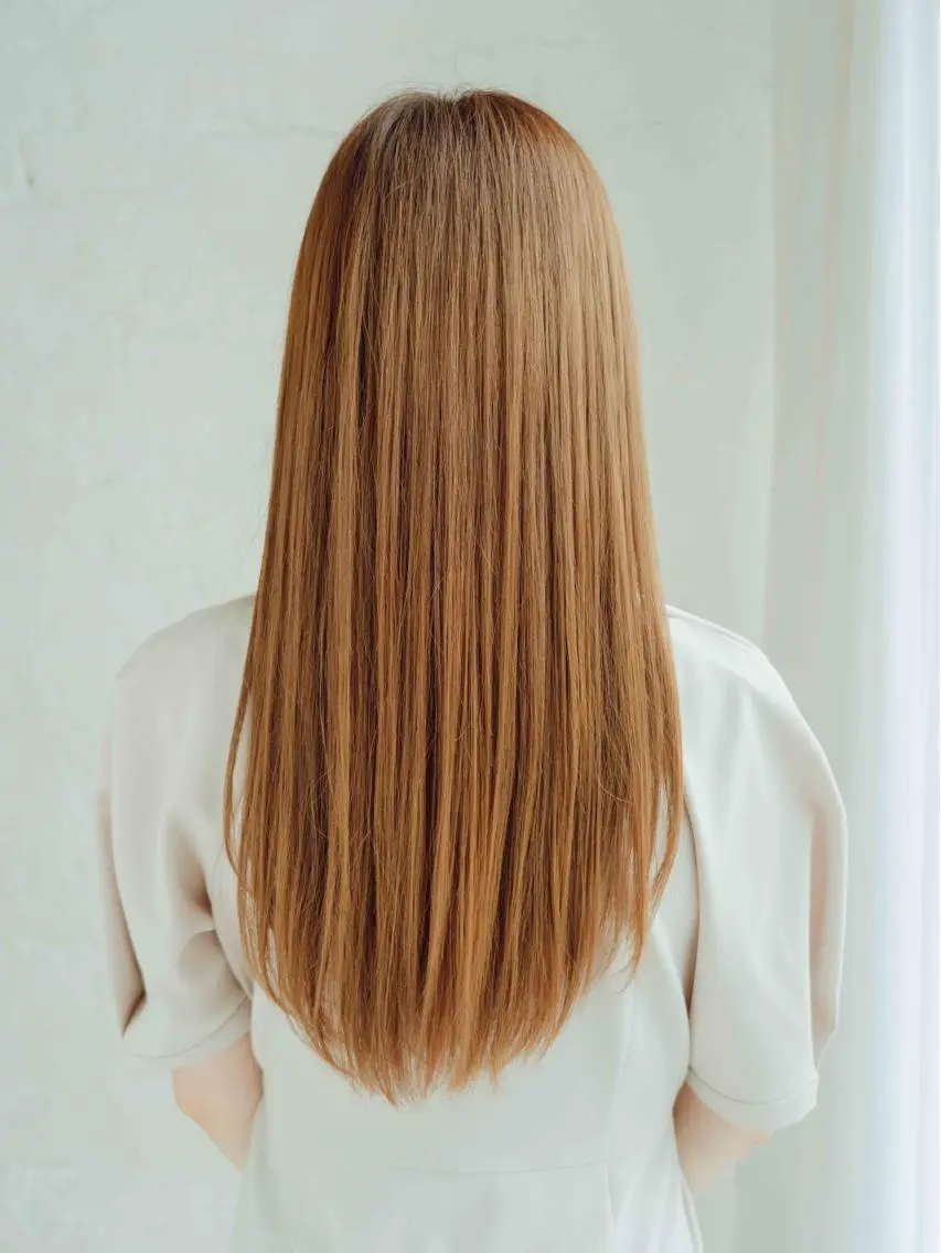 ロング カラー ベージュカラー シアーベージュ カット ヘアカラー トリートメント 北九州美容室 🕊️わかな✂︎のヘアスタイル