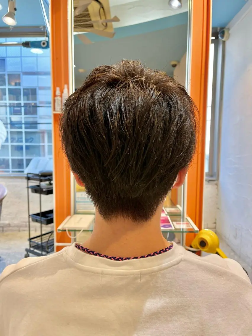 ショート メンズ カット うしだ かおるのヘアスタイル