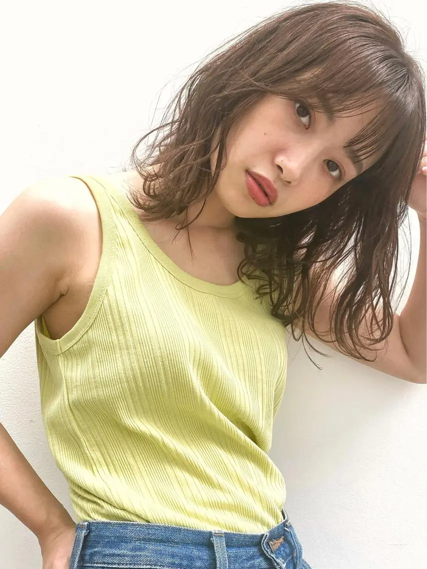 ミディアム カラー ベージュカラー 透明感カラー カット ヘアカラー トリートメント 🉐メンズヘア特化 men's/ケンイチのヘアスタイル