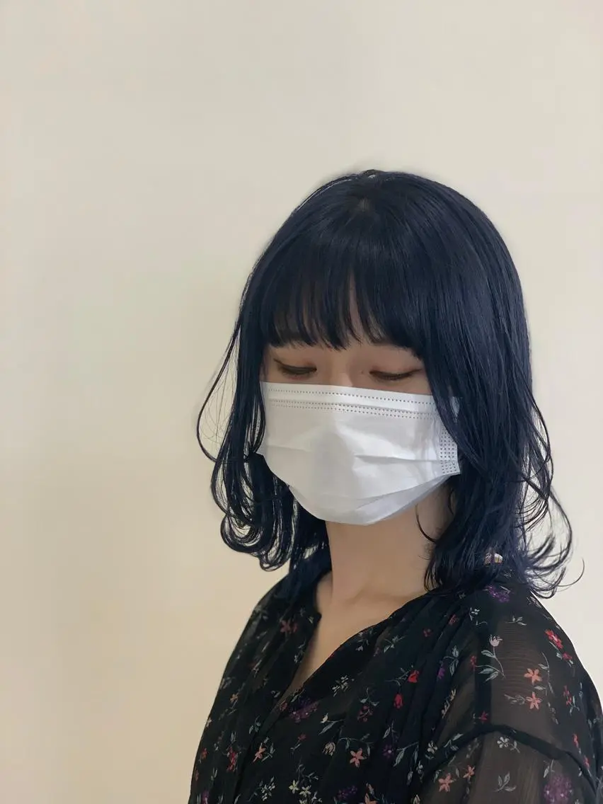 ミディアム レイヤーカット 本田 卓也のヘアスタイル