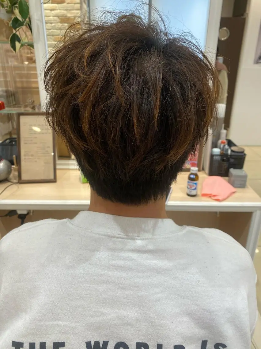 メンズ 🩵波巻き/ツイスパ HARU💎のヘアスタイル