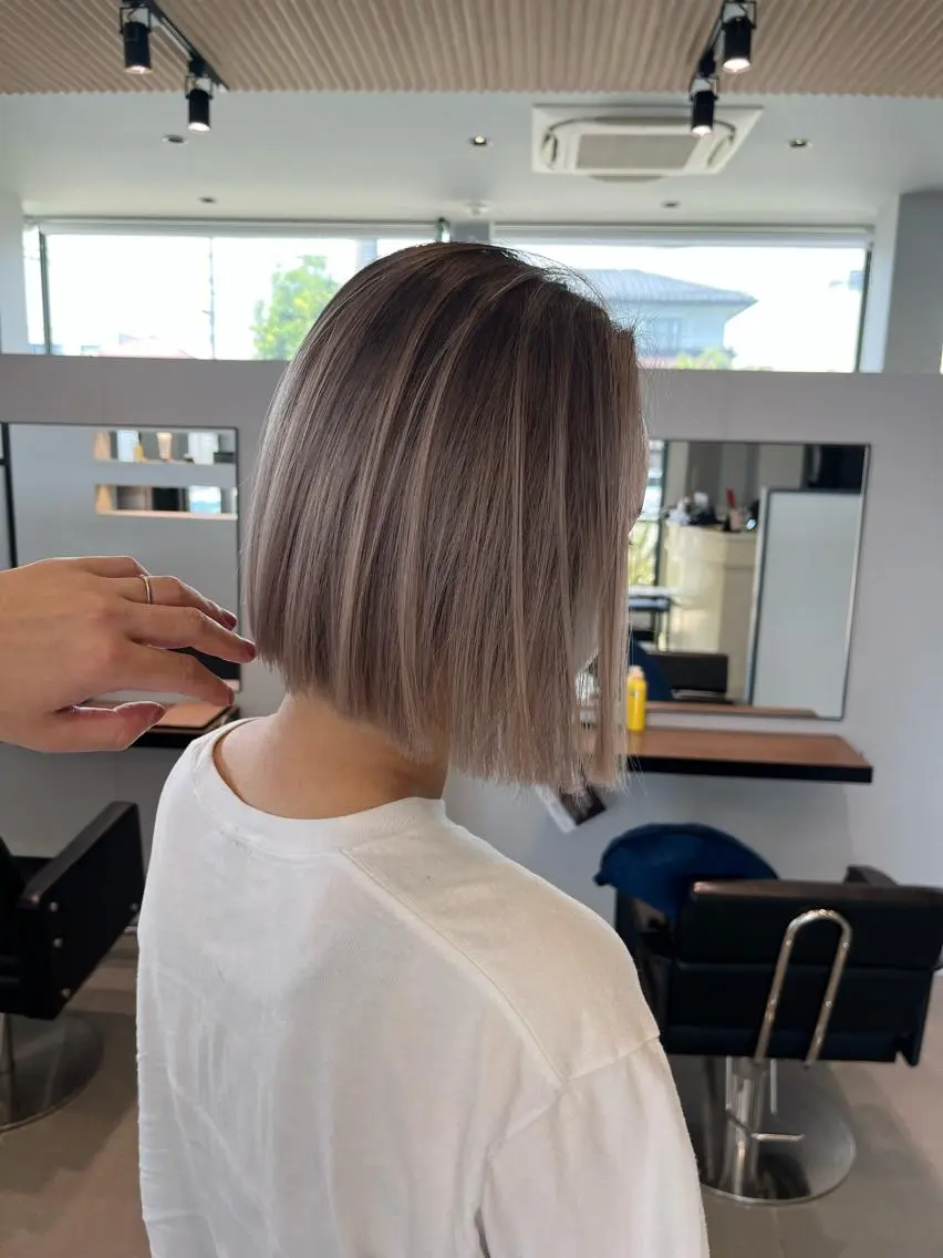 ミディアム ヘアカラー EARTH石巻店 尾形  裕のヘアスタイル