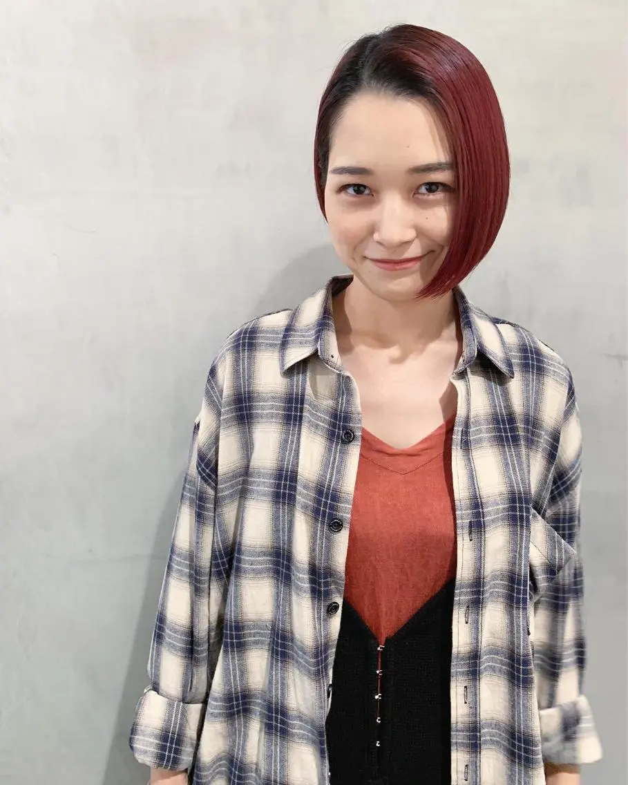 ショート カラー カット ヘアカラー トリートメント 優作 〜圧倒的信頼〜のヘアスタイル