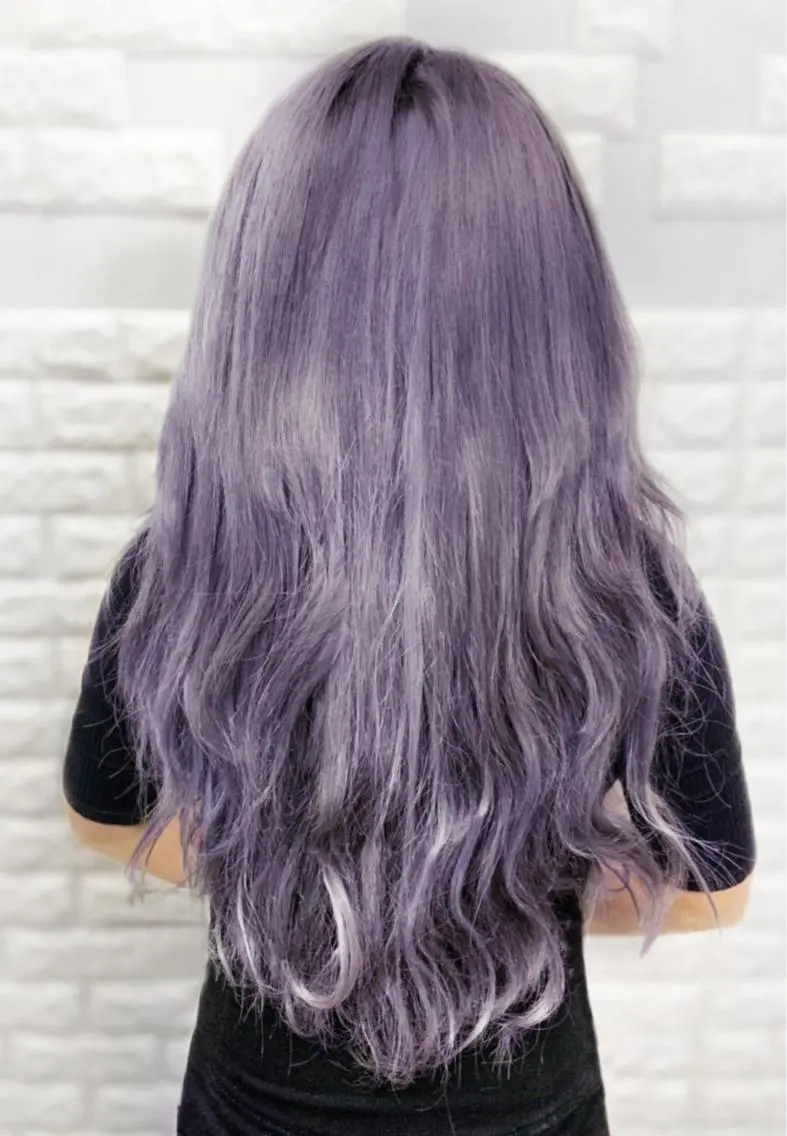 セミロング カラー ヘアアレンジ ヘアカラー トリートメント 次世代シールエクステ 錦糸町 小泉 朋之のヘアスタイル