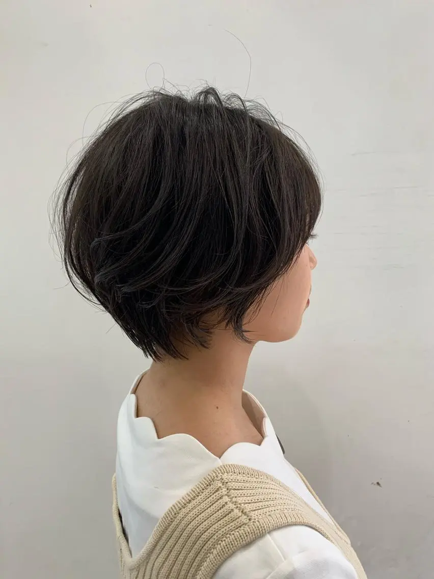 ショート カット ヘアカラー ✨関西No1✨ 春木淳也のヘアスタイル