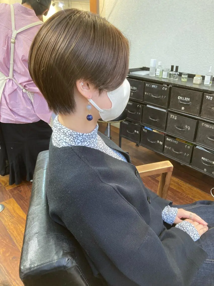 ショート ショートヘア カット トリートメント 小木曽智美 /ボブ/ショートのヘアスタイル