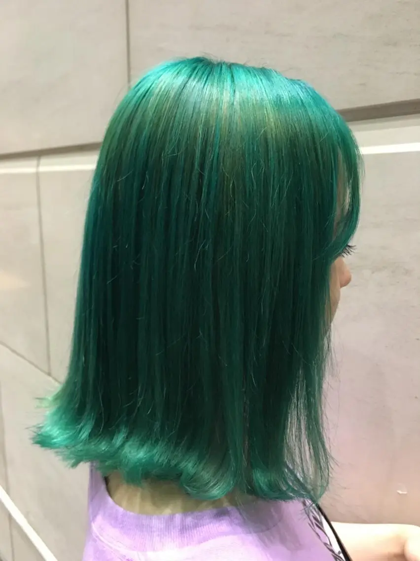 ミディアム カラー ダブルカラー 熊谷 奈菜のヘアスタイル