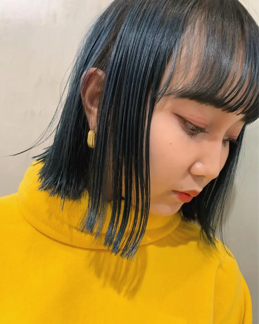 ミディアム カラー カット ヘアカラー トリートメント 優作 〜圧倒的信頼〜のヘアスタイル
