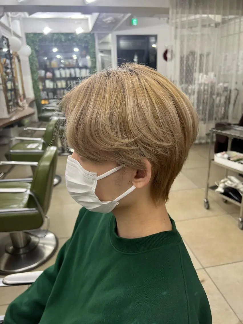 メンズ マッシュ 野崎 海翔のヘアスタイル