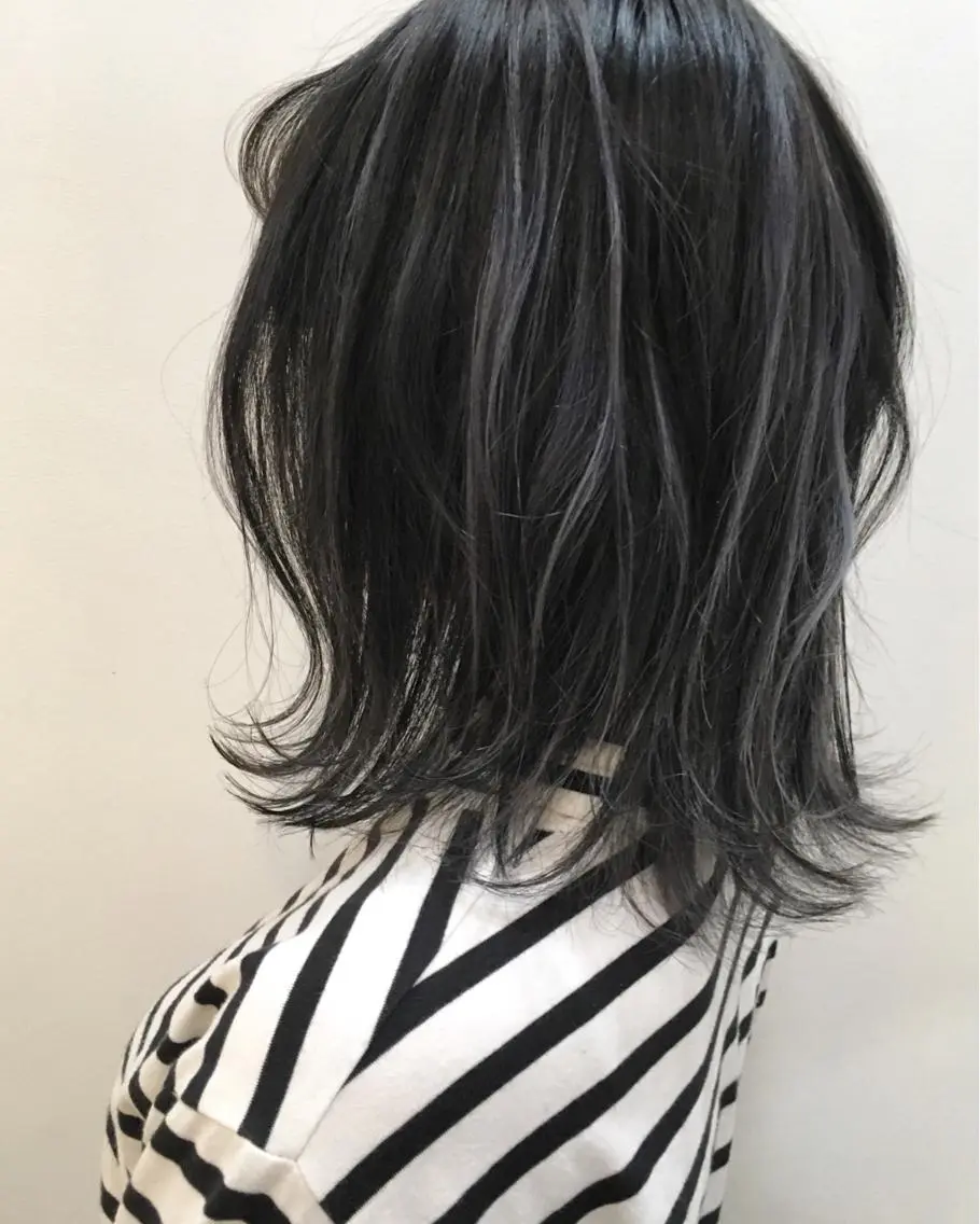 カラー 坂上 岳のヘアスタイル