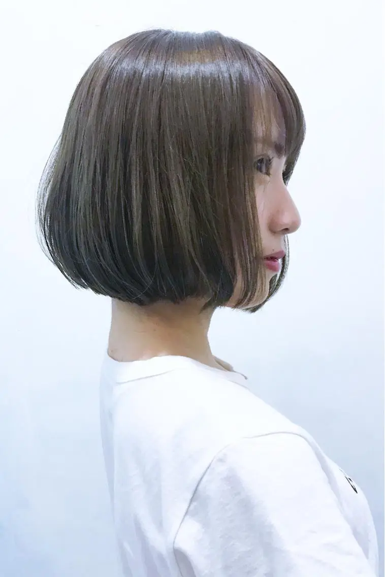 ミディアム カラー ショートボブ ボブ 似合わせカット ⭐️バッサリカット モデル募集⭐️佐野のヘアスタイル