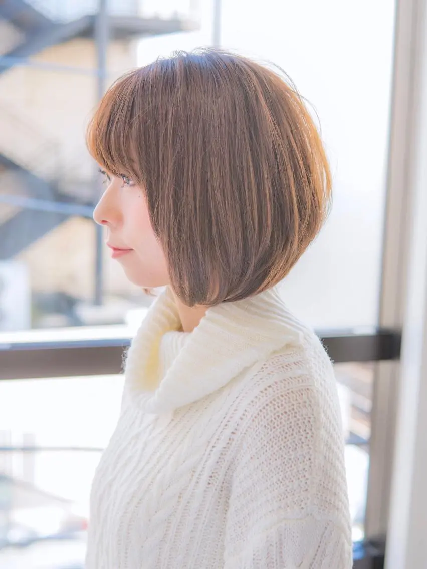 ミディアム 永野 良一のヘアスタイル