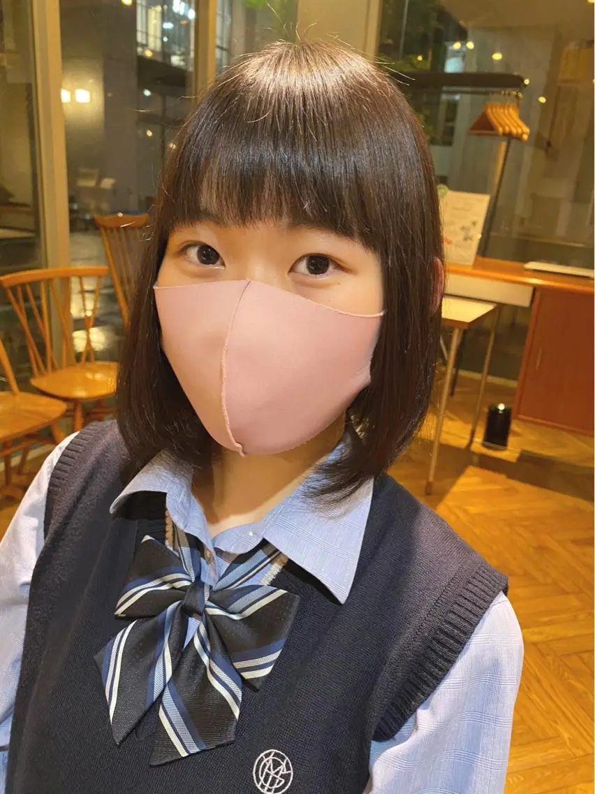 ミディアム 鈴木 悠史のヘアスタイル
