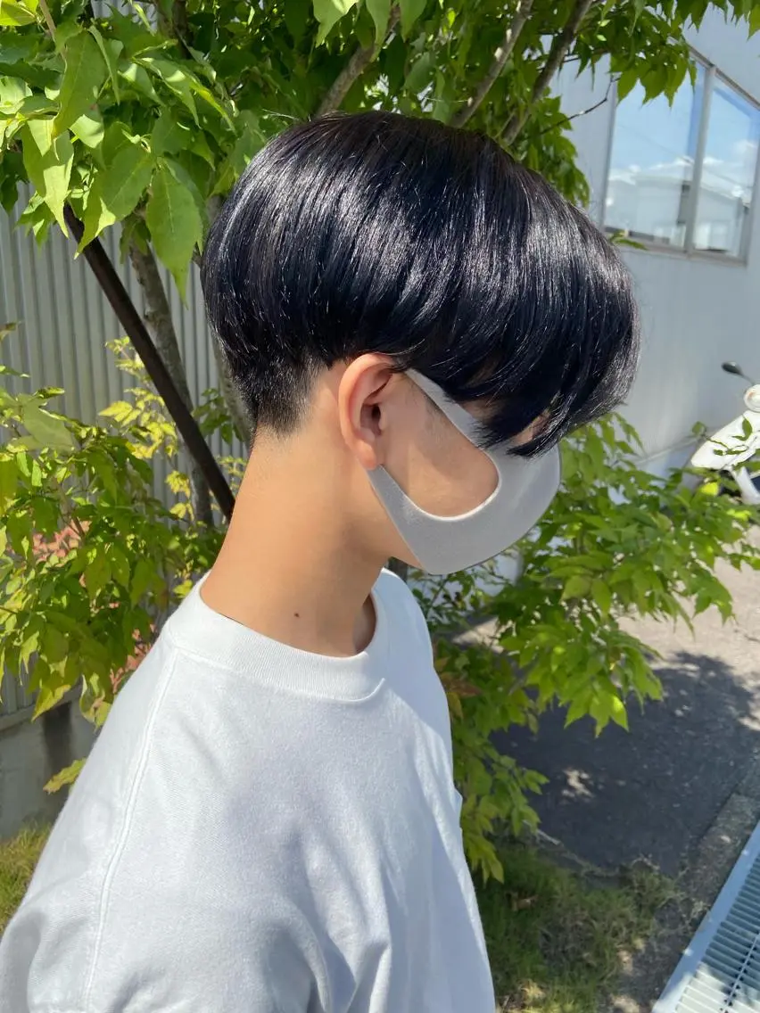 ショート シールエクステ ミストバング ボブ くびれヘア エクステ sugiki shotaのヘアスタイル