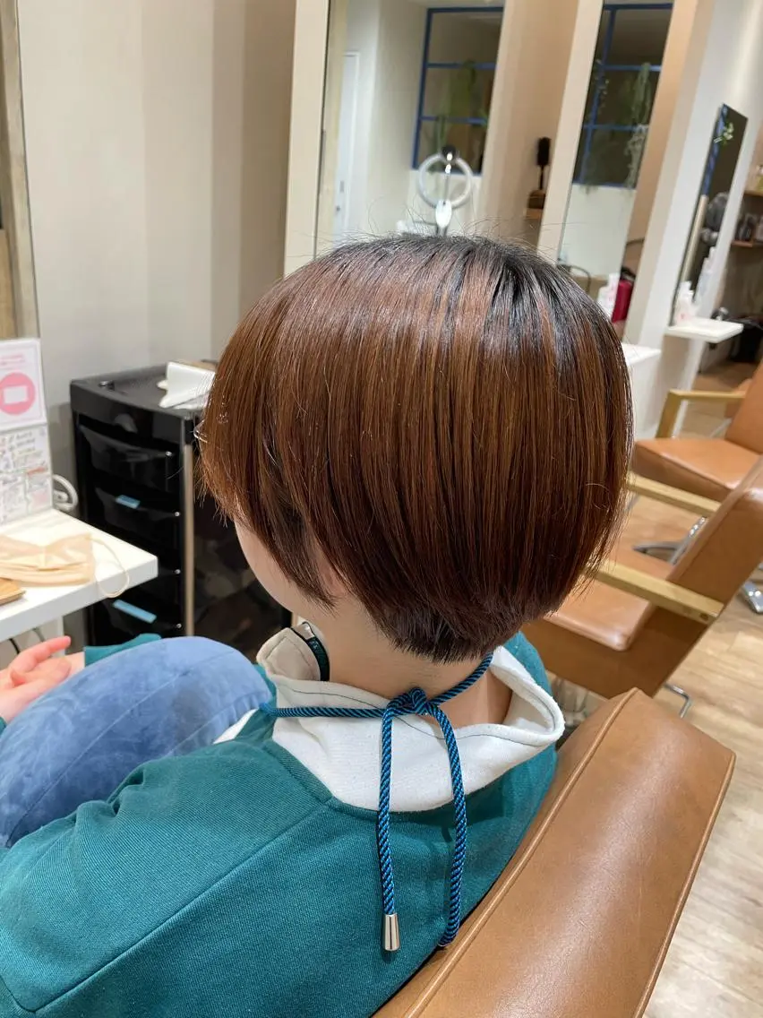 ショート ショートヘア 亀田 実花のヘアスタイル