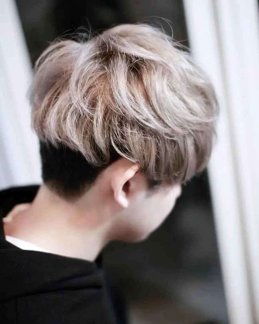 ショート メンズ カット ヘアカラー トリートメント 大西 カズマのヘアスタイル