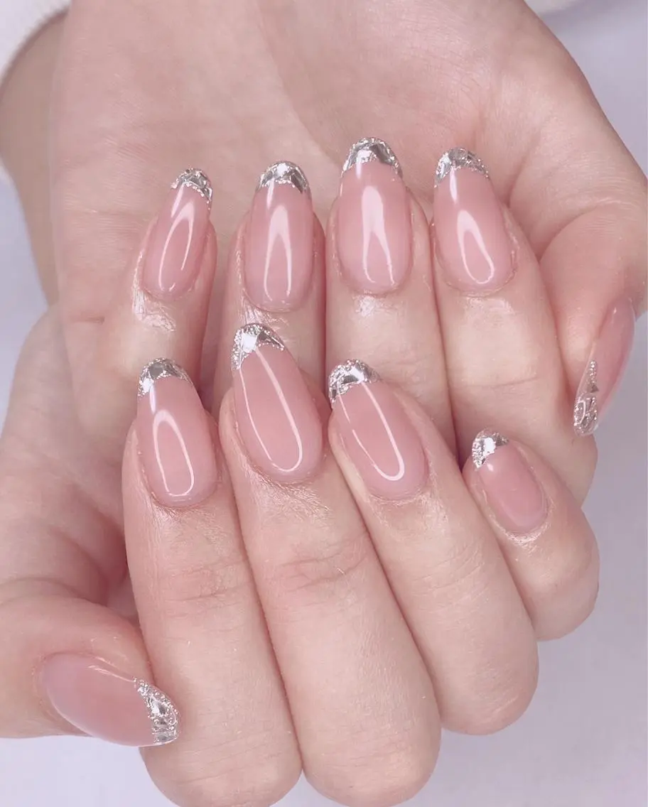 ネイル アニマル柄 アートネイル オーロラネイル 桜ネイル クリアネイル Nail Salon ertiのネイルデザイン