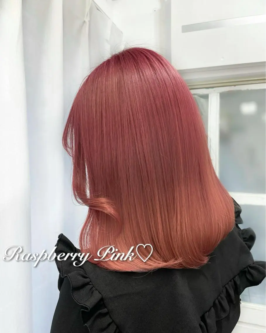 ミディアム カラー トリートメント ヘアカラー ヘアセット 韓国ヘア🤍髪質改善 🇰🇷AKANEのヘアスタイル