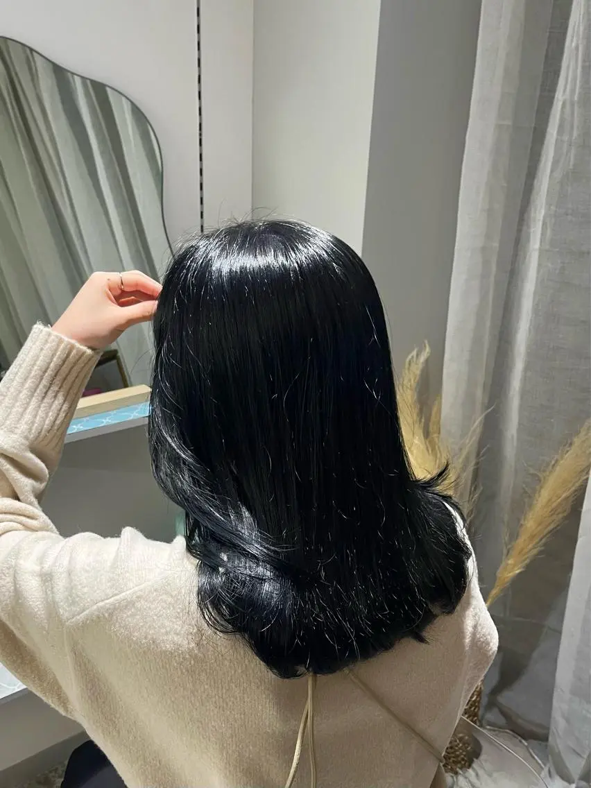 カラー 髪質改善カラー cipre 唯舞のヘアスタイル