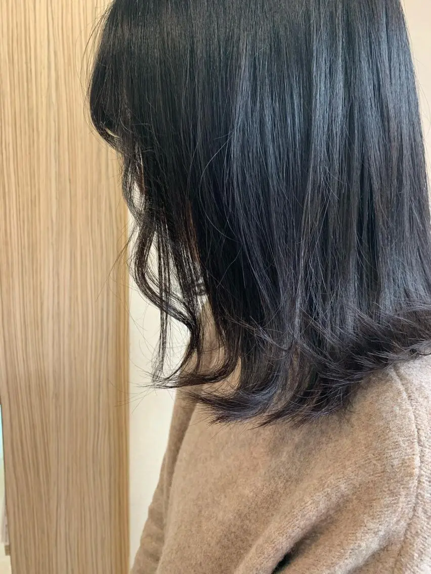 ミディアム カラー ヘアカラー トリートメント ヘアセット 🌸スタイリスト 山浦美恵のヘアスタイル