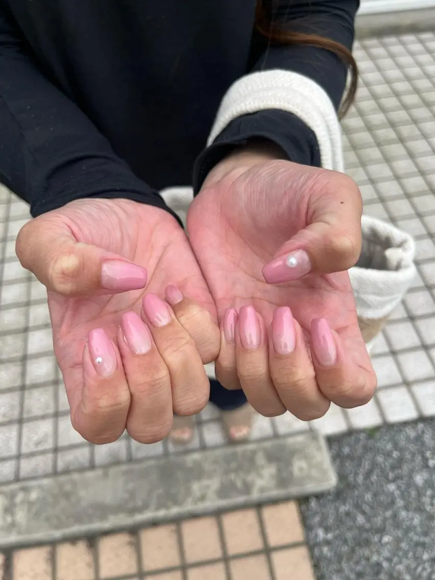 ネイル ストーンネイル Allure戸祭店 yukinoのネイルデザイン