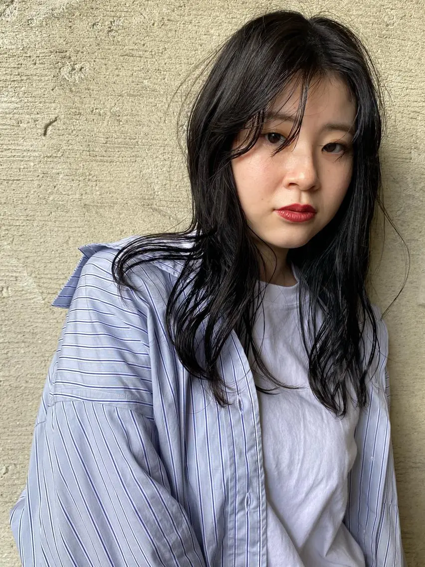 ロング ロング 山口 朔弥のヘアスタイル