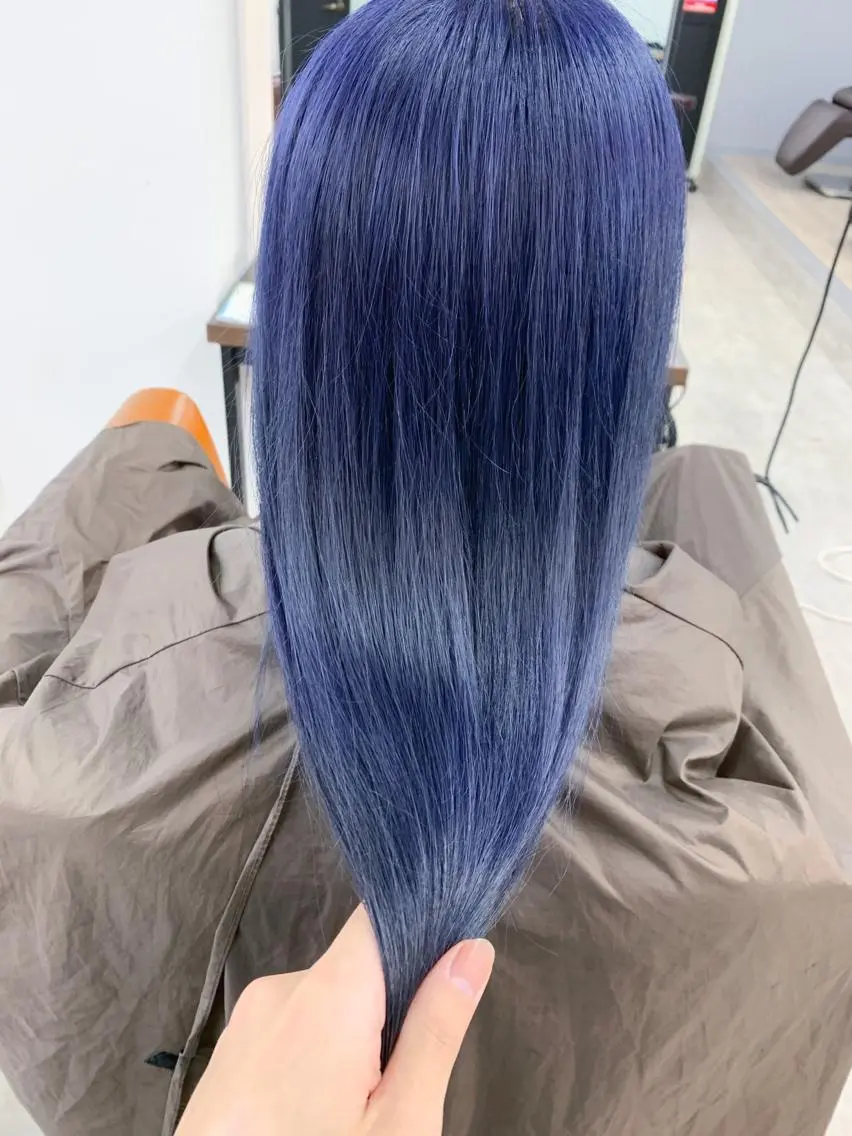 ロング ヘアカラー トリートメント 🥇近藤 恭輔🥇 Recharme新保のヘアスタイル