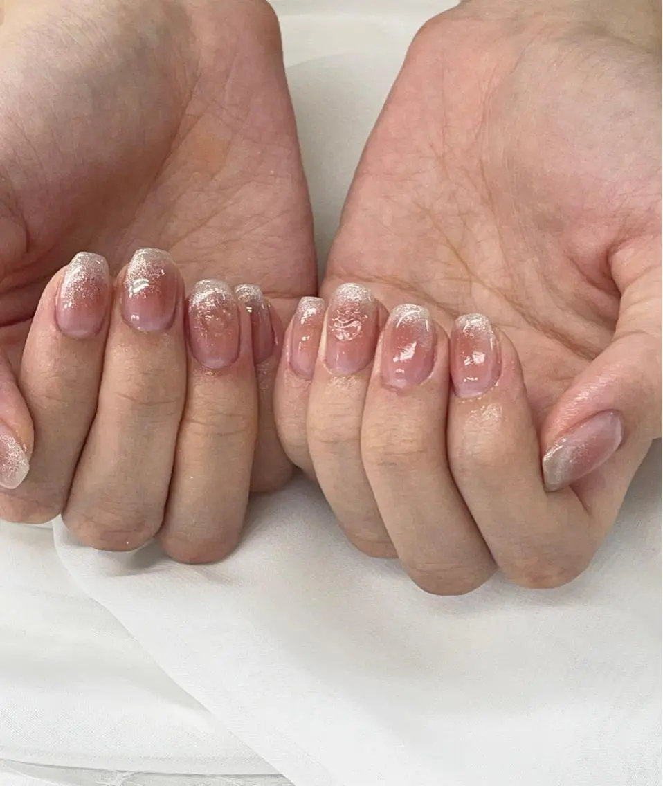 ミディアム フットネイル mark 🤍Yuki🤍のネイルデザイン