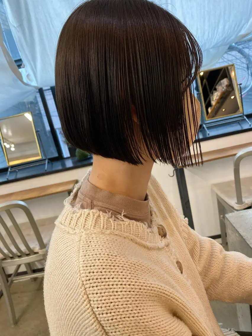 ショート カラー カット ヘアカラー トリートメント 🟩白髪ぼかし ショート/大司のヘアスタイル
