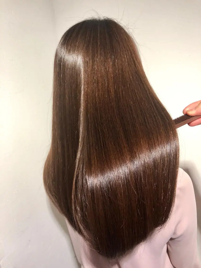 セミロング カット ヘアカラー トリートメント ✨美髪専門サロン✨ seasonsのヘアスタイル
