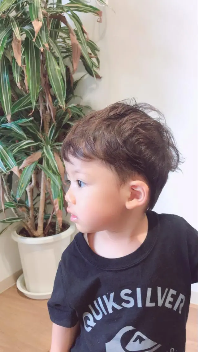ショート メンズ キッズ ツーブロック 石丸 智英のヘアスタイル