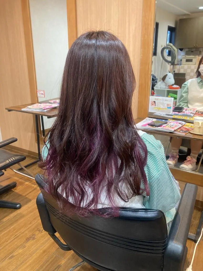 セミロング MOLLA ✂️辻のヘアスタイル