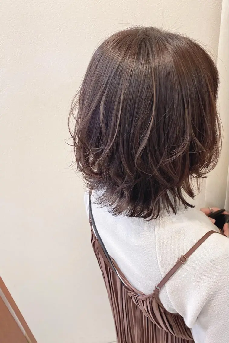 ショート カラー パーマ ヘアアレンジ ハイライトカラー ハイライト ショートヘア ウルフカット シールエクステ専門店 Spira藤崎宮のヘアスタイル