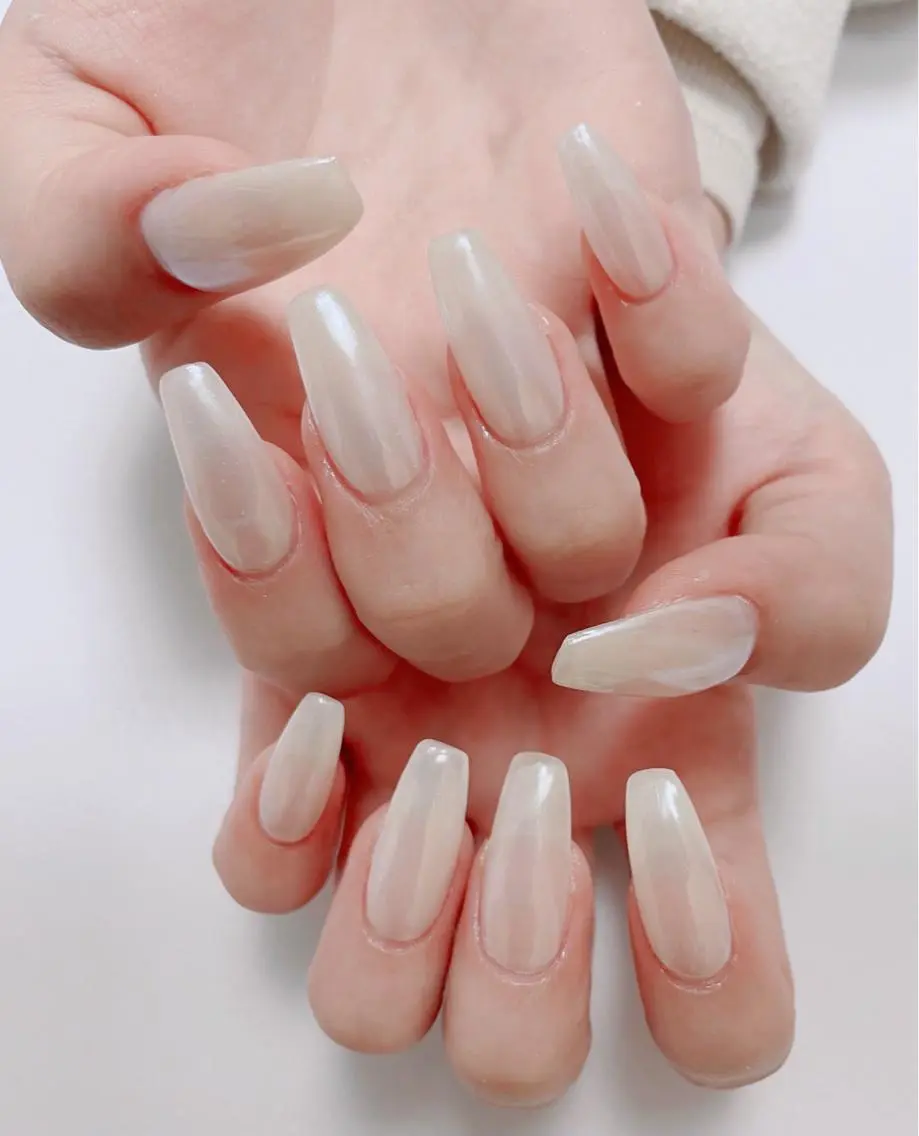 ネイル ミラーネイル ハンドネイル Li beau nailのネイルデザイン
