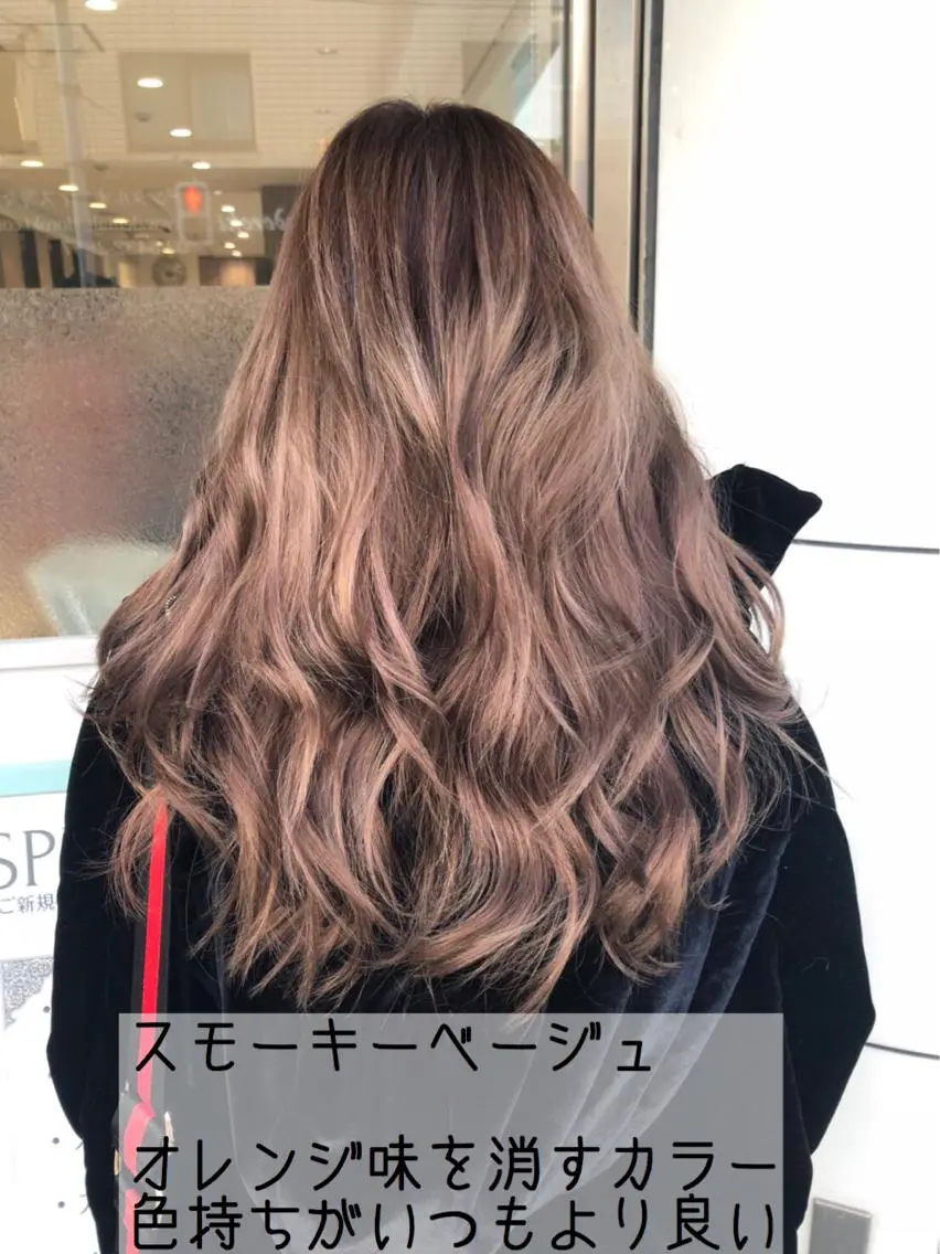 セミロング カラー ヘアアレンジ ベージュカラー ブリーチ ケアブリーチ ハイトーンカラー メンズパーマ特化/ メッシュ/薫/店長のヘアスタイル