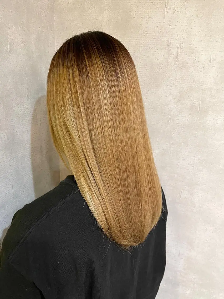 ロング 髪質改善 栗本 博史のヘアスタイル
