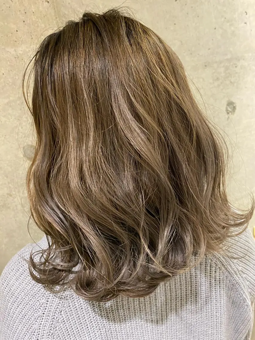 ミディアム カラー ヘアカラー 🧡ショートの達人 🧡SHOのヘアスタイル