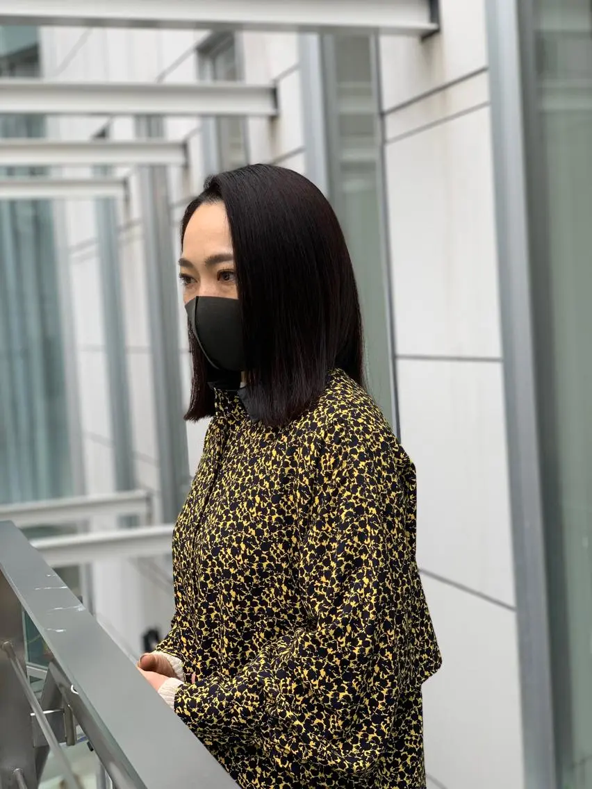 ミディアム ミディアムパーマ 外ハネヘア 縮毛矯正 トリートメント BRAIDS💎愛子 大人ハイライト💎のヘアスタイル
