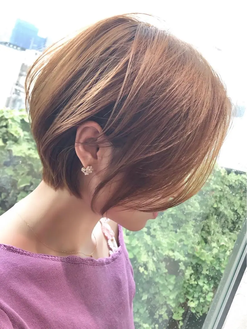 ショート ✨大人ショート特化 /カットモデル/銀座のヘアスタイル