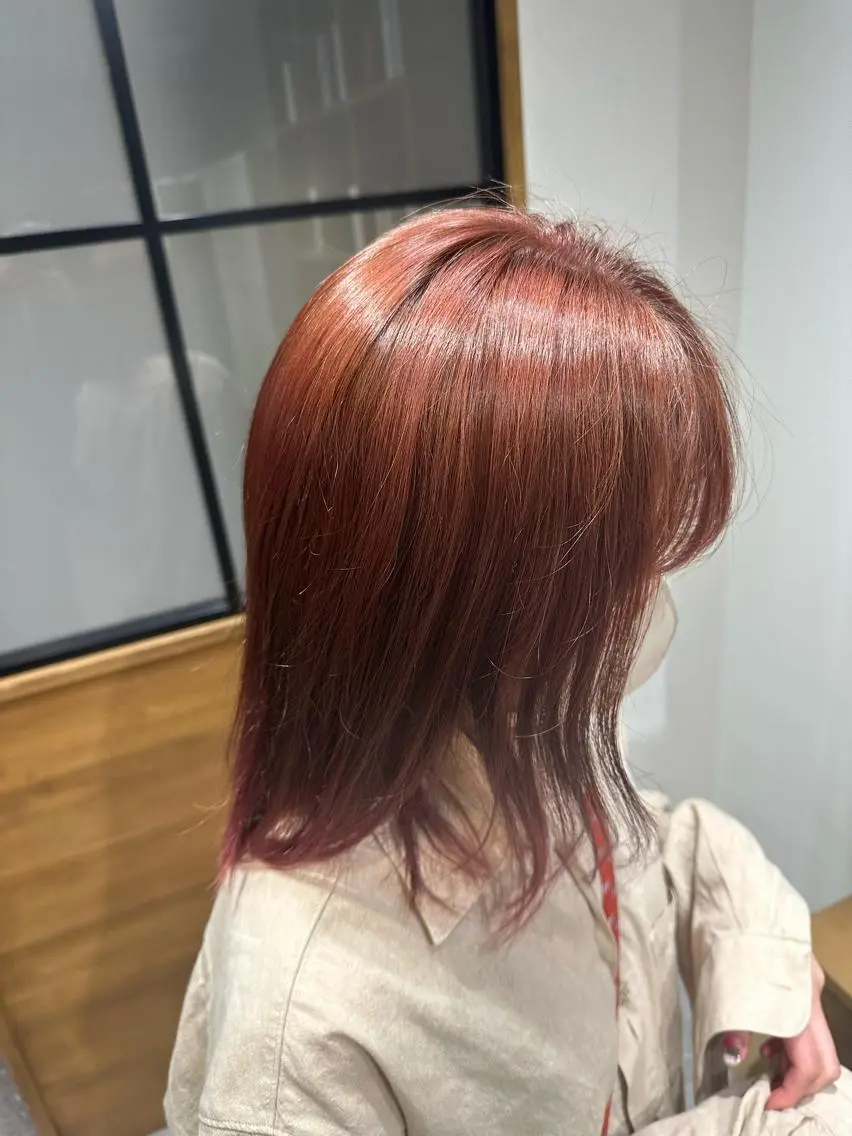 セミロング 🍇透明感カラー/ カットひかる🍒のヘアスタイル