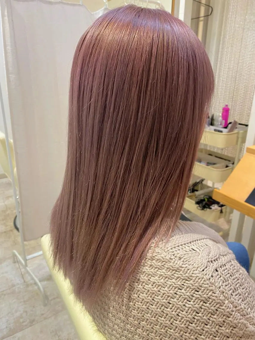 ロング カラー Design Color🐰アユミのヘアスタイル